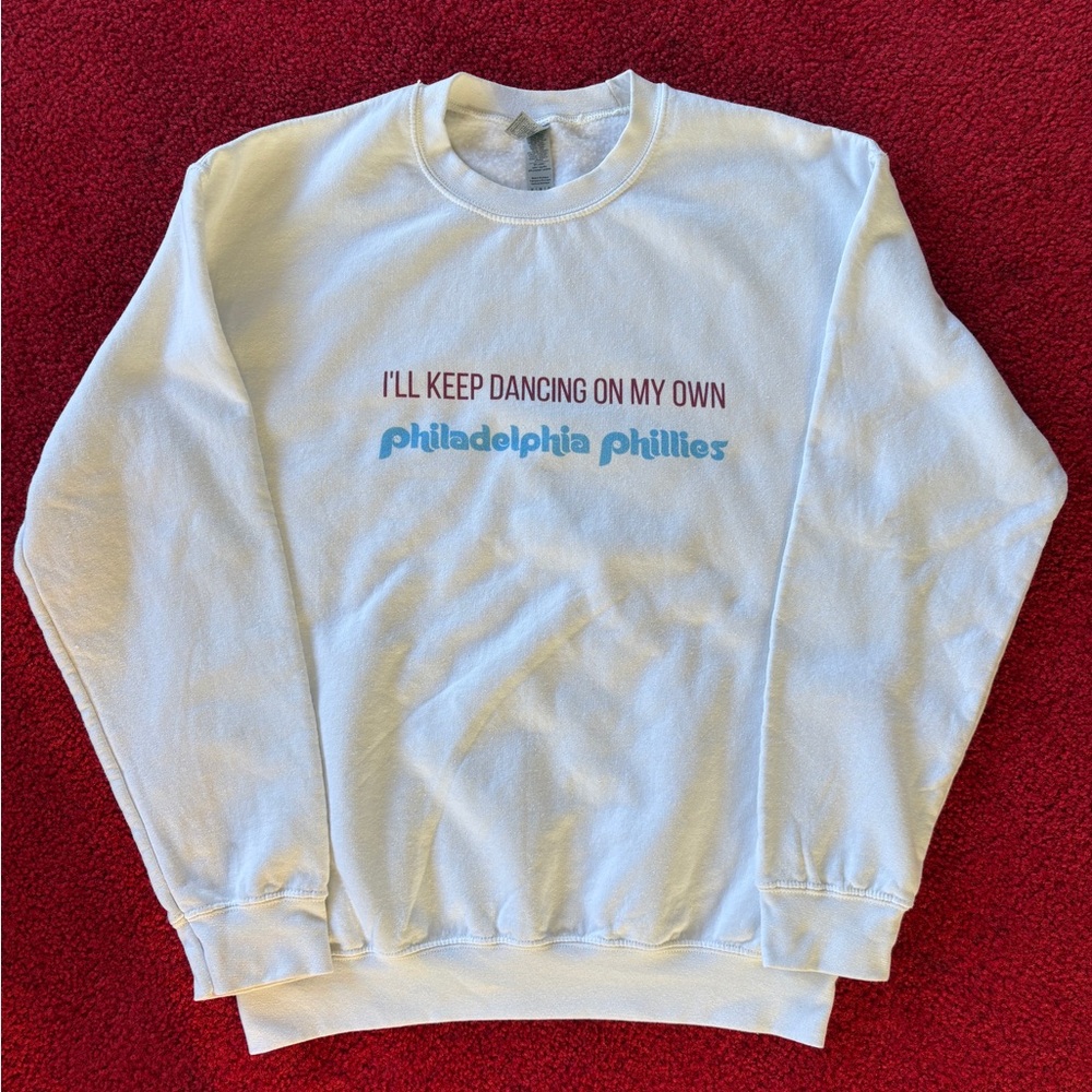 Philadelphia Phillies “I’ll Keep Dancing On My Own” Crewneck Sweatshirt